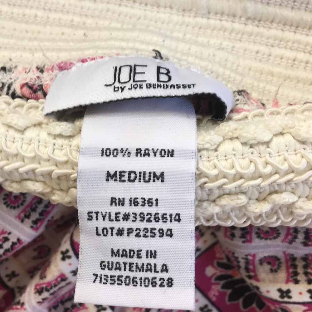 Boho Palazzo Pants Size M Joe B - Picture 4 of 8